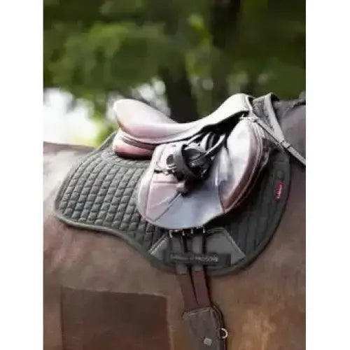 Lemieux ProSorb Plain 2 Pocket GP Square Black-Corrective Saddle Pads-Lemieux-Large-Black-Horsey Shopping