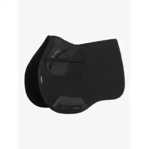 Lemieux ProSorb Plain 2 Pocket GP Square Black-Corrective Saddle Pads-Lemieux-Large-Black-Horsey Shopping