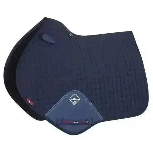 Lemieux ProSport Cotton Close Contact Saddle Pads Navy-Saddle Pads-Lemieux-Small/Medium-Horsey Shopping