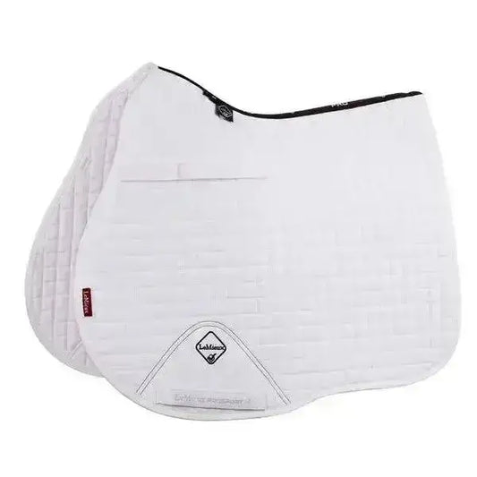 Lemieux Prosport Cotton GP Square White-Saddle Pads-Lemieux-Large-Horsey Shopping