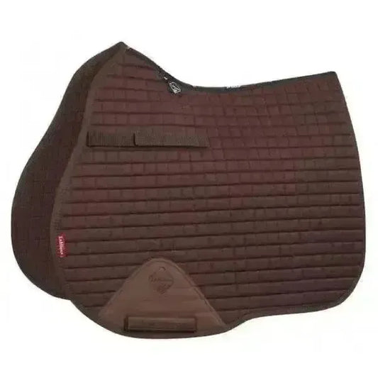 Lemieux ProSport GP Cotton Square Brown-Saddle Pads-Lemieux-Small/Medium-Horsey Shopping
