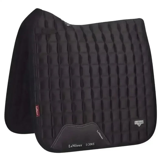 Lemieux Prosport Loire Classic Dressage Square Black-Dressage Saddle Pads-Lemieux-Large-Horsey Shopping