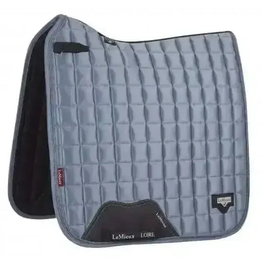 Lemieux Prosport Loire Classic Dressage Square Ice Blue-Dressage Saddle Pads-Lemieux-Large-Horsey Shopping