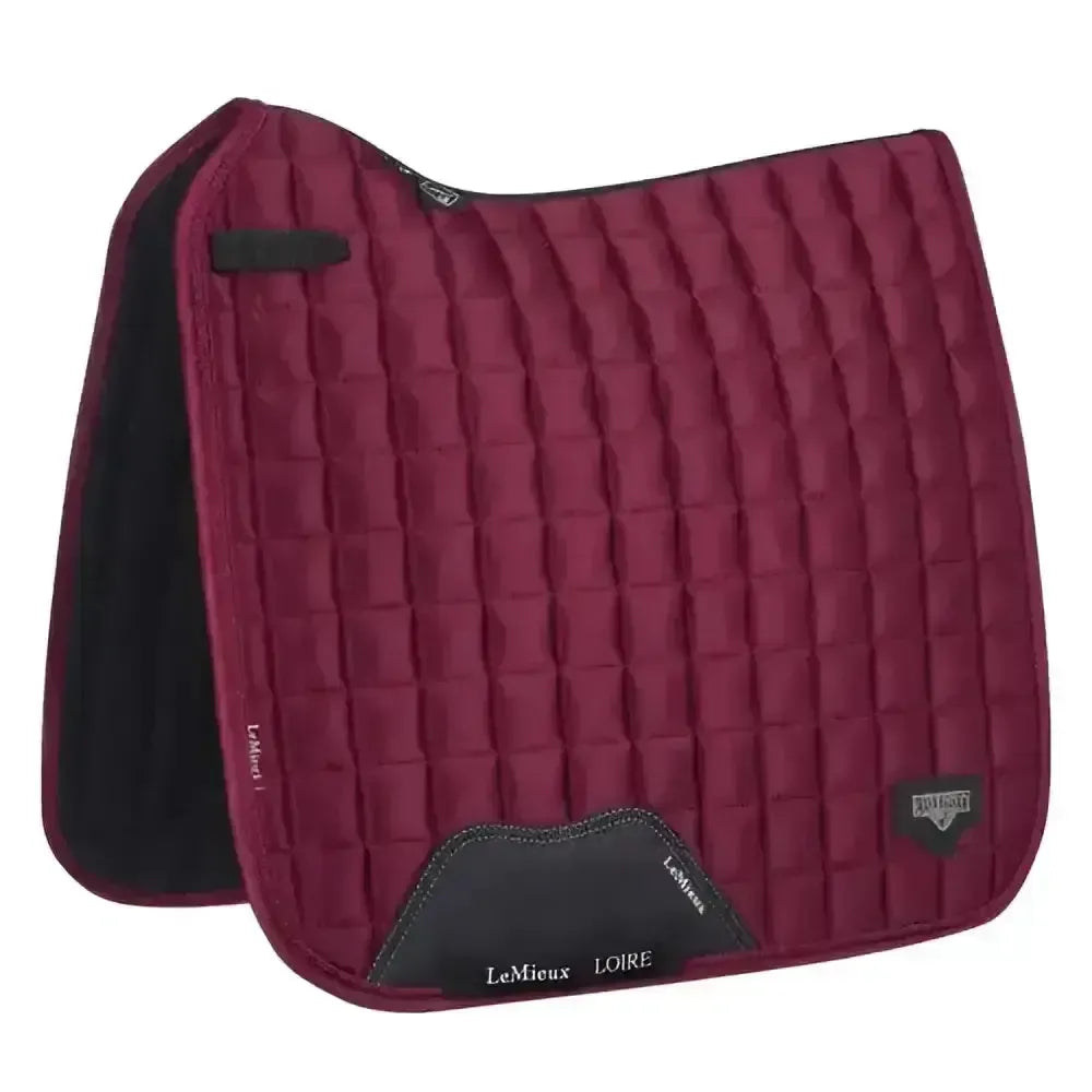 Lemieux Prosport Loire Classic Dressage Square Mulberry-Dressage Saddle Pads-Lemieux-Large-Horsey Shopping