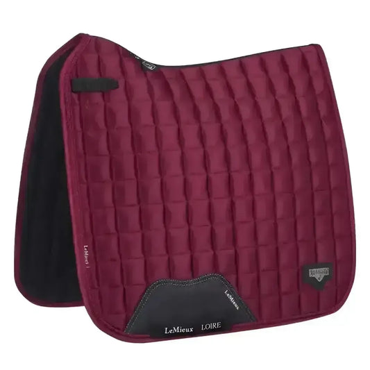 Lemieux Prosport Loire Classic Dressage Square Mulberry-Dressage Saddle Pads-Lemieux-Large-Horsey Shopping