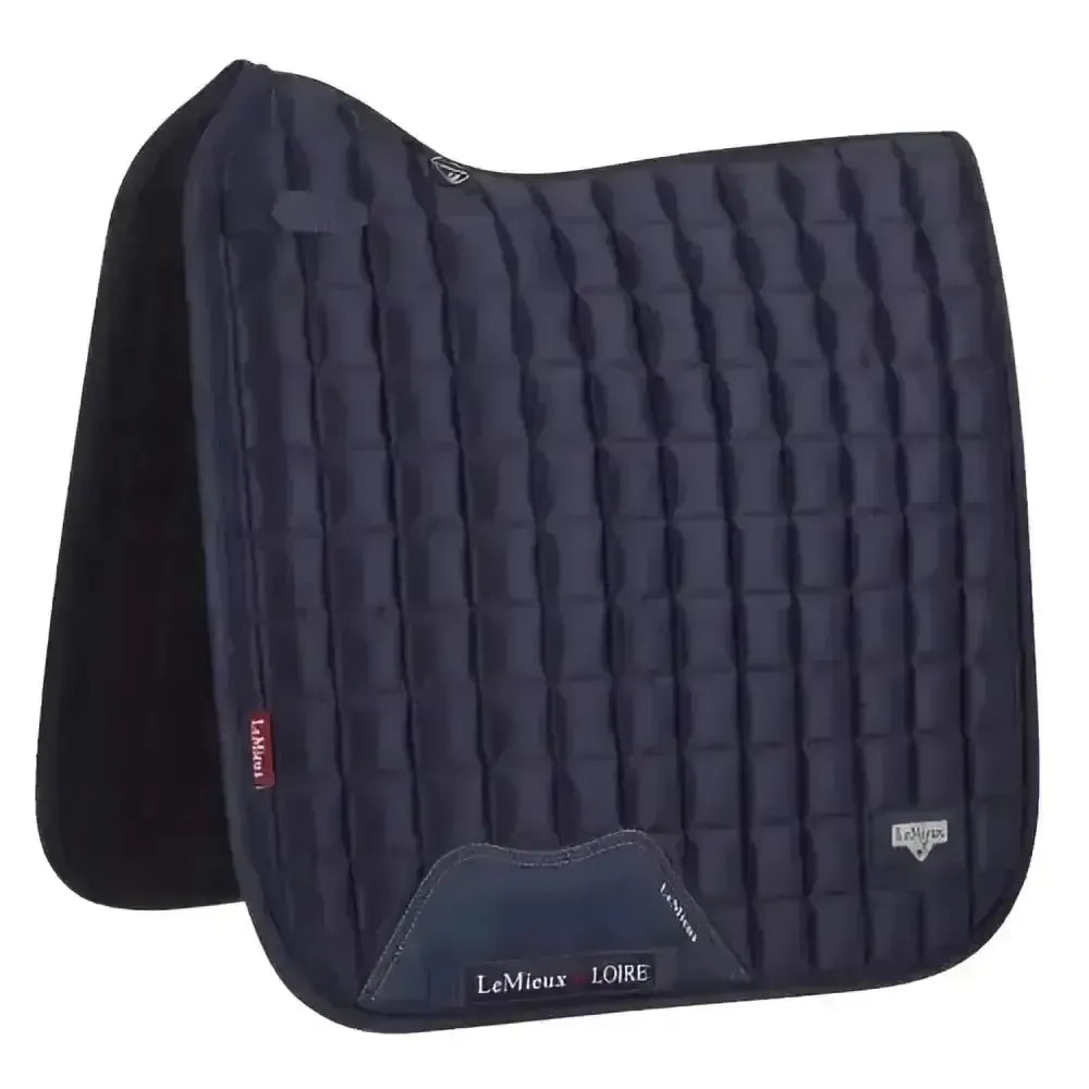Lemieux Prosport Loire Classic Dressage Square Navy-Dressage Saddle Pads-Lemieux-Large-Horsey Shopping