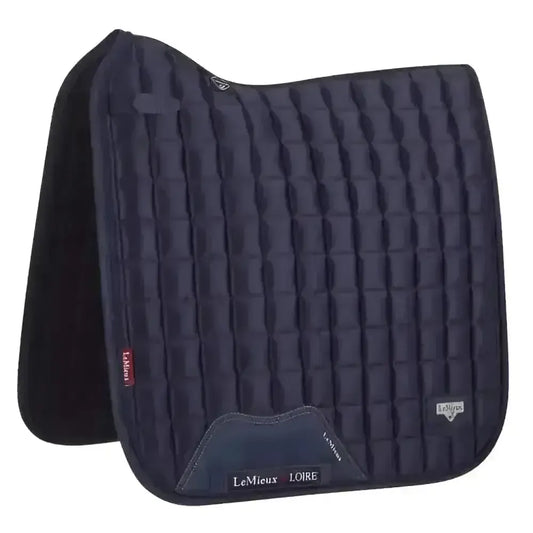 Lemieux Prosport Loire Classic Dressage Square Navy-Dressage Saddle Pads-Lemieux-Large-Horsey Shopping