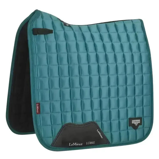 Lemieux Prosport Loire Classic Dressage Square Peacock-Dressage Saddle Pads-Lemieux-Large-Horsey Shopping
