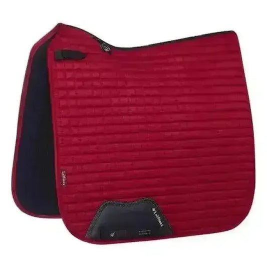 Lemieux Prosport Suede Dressage Square Chilli-Dressage Saddle Pads-Lemieux-Large-Horsey Shopping