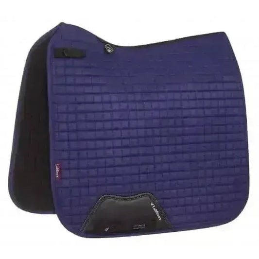Lemieux Prosport Suede Dressage Square Ink Blue-Dressage Saddle Pads-Lemieux-Large-Horsey Shopping