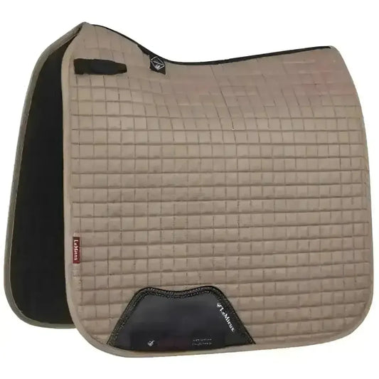 Lemieux Prosport Suede Dressage Square Mink-Dressage Saddle Pads-Lemieux-Small/Medium-Horsey Shopping