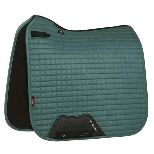 Lemieux Prosport Suede Dressage Square Sage-Dressage Saddle Pads-Lemieux-Large-Horsey Shopping