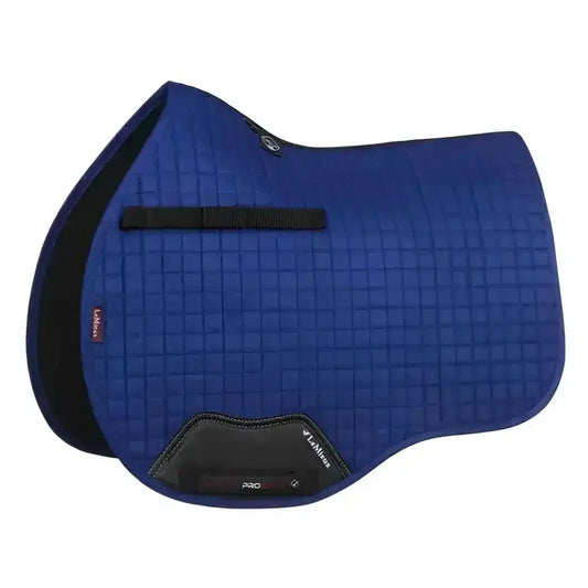 Lemieux Prosport Suede GP Square Benetton Blue-Saddle Pads-Lemieux-Large-Horsey Shopping