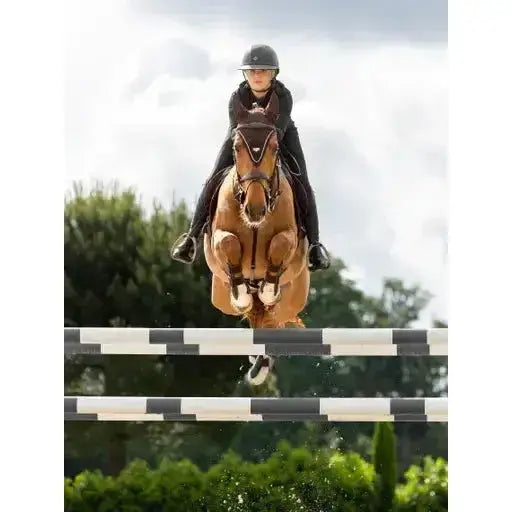 Lemieux Puissance Fly Hood Brown-Horse Ear Bonnets-Lemieux-Medium-Brown-Horsey Shopping