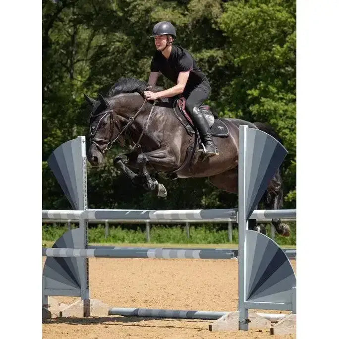 Lemieux Puissance Suede Close Contact Square Black-Saddle Pads-Lemieux-Small/Medium-Black-Horsey Shopping