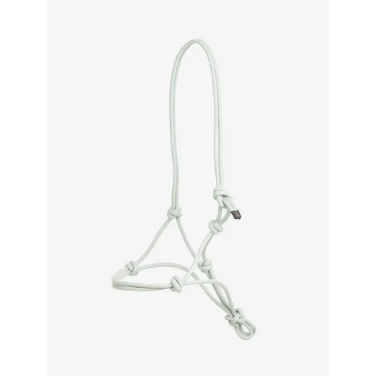 Lemieux Rope Halter Aqua-Rope Headcollars-Lemieux-Aqua-One Size-Horsey Shopping