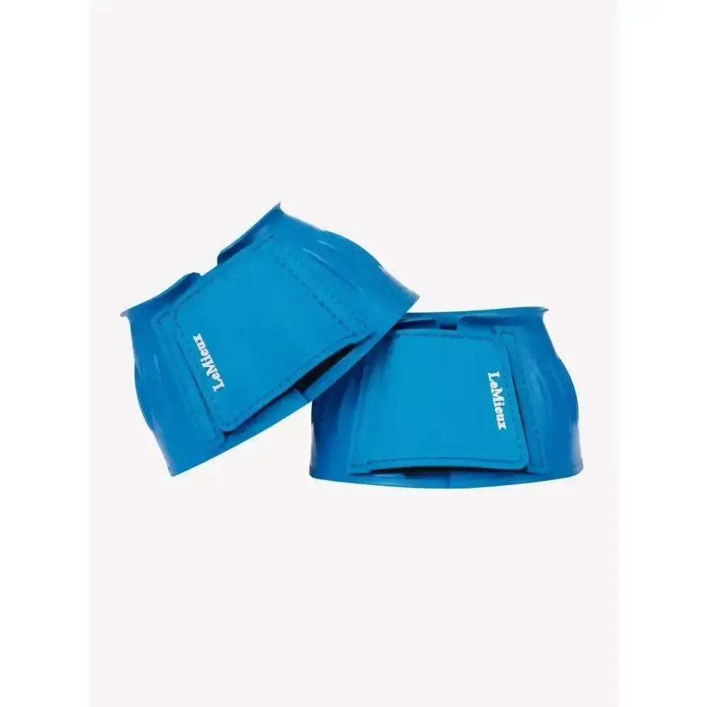 Lemieux Rubber Bell Boots Benetton Blue-Over Reach Boots-Lemieux-Benetton Blue-Small-Horsey Shopping