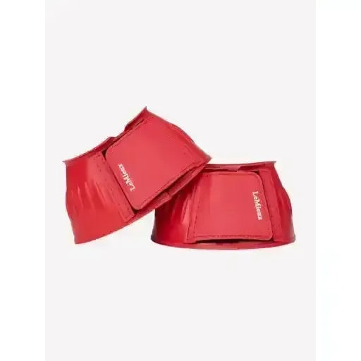 Lemieux Rubber Bell Boots Coral-Over Reach Boots-Lemieux-Coral-Small-Horsey Shopping