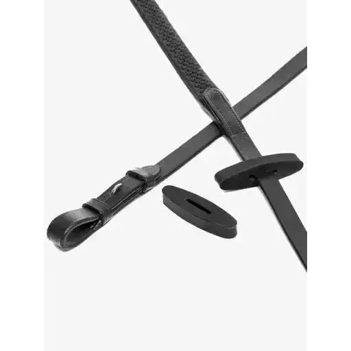 Lemieux Rubber Martingale Stoppers Black-Rein Stops-Lemieux-One Size-Black-Horsey Shopping