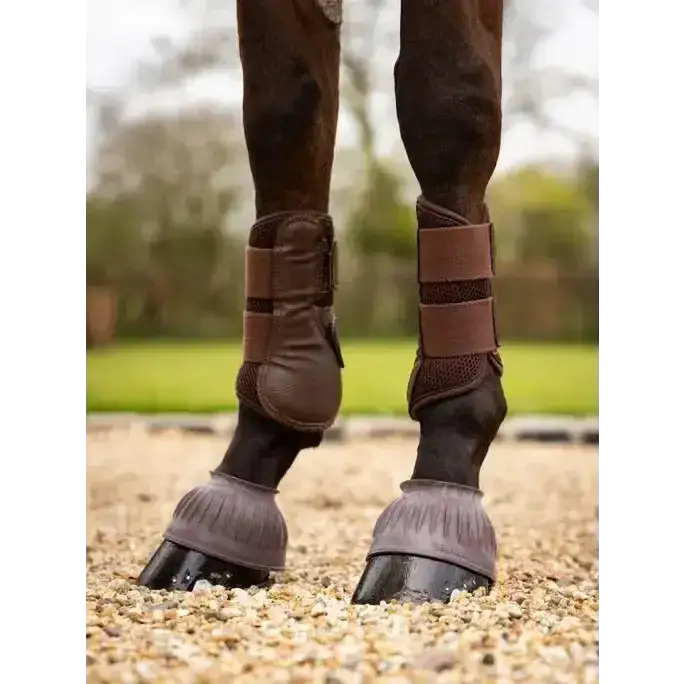 Lemieux Rubber Pull On Over Reach Boots Brown-Over Reach Boots-Lemieux-Small-Brown-Horsey Shopping