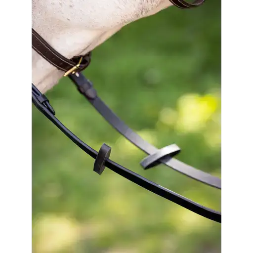 Lemieux Rubber Rein Stoppers Brown-Rein Stops-Lemieux-One Size-Brown-Horsey Shopping