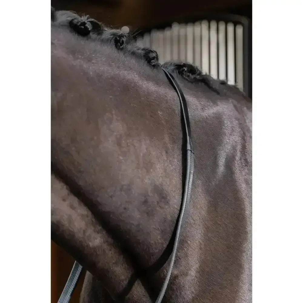 Lemieux Rubber Reins-Reins-Lemieux-Black-Cob-Horsey Shopping