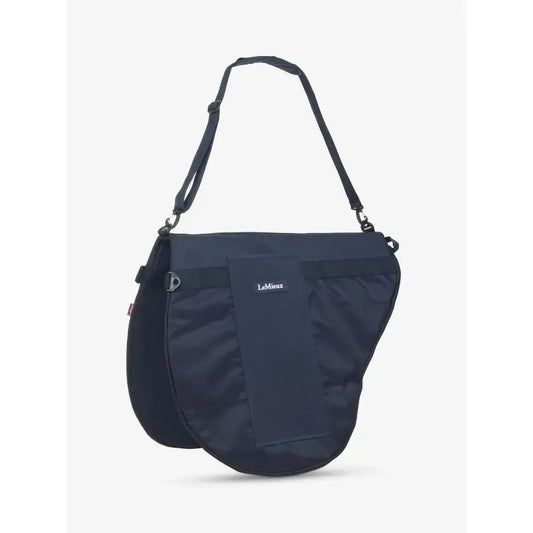 Lemieux Saddle Carry Bag Navy-Saddle Bags-Lemieux-Navy-Horsey Shopping