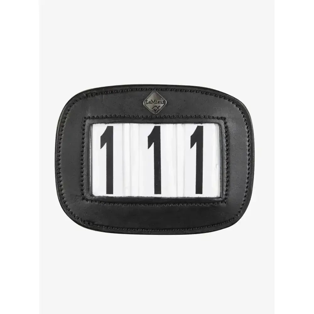 Lemieux Saddle Number Holder Black-Number Holders-Lemieux-Black-Horsey Shopping