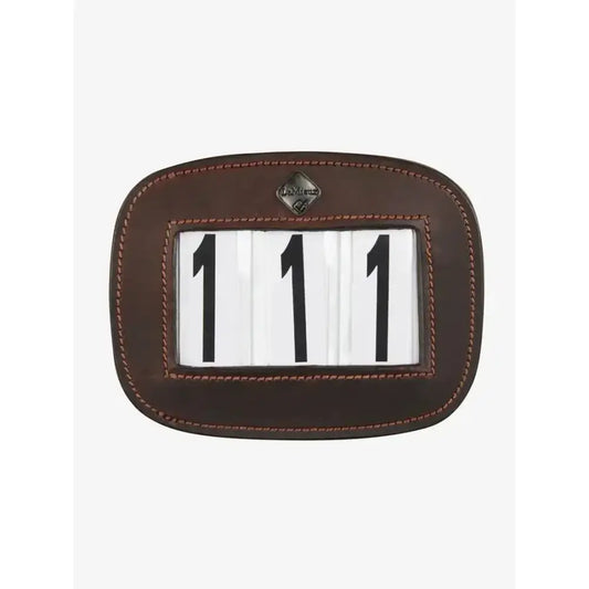 Lemieux Saddle Number Holder Brown-Number Holders-Lemieux-One Size-Brown-Horsey Shopping