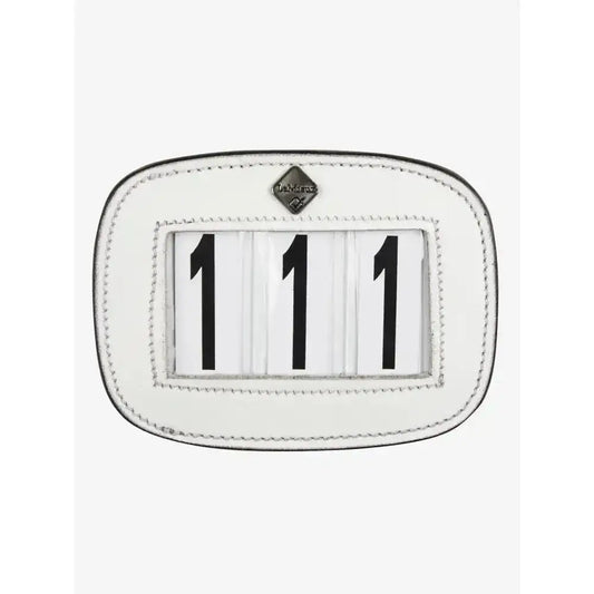 Lemieux Saddle Number Holder White-Number Holders-Lemieux-White-Horsey Shopping