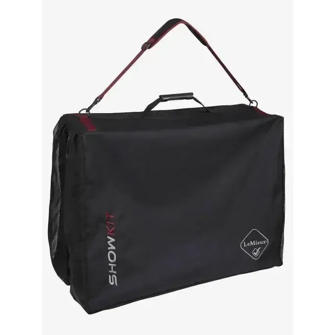 Lemieux Saddle Pad Bag Black-Saddle Bags-Lemieux-One Size-Black-Horsey Shopping
