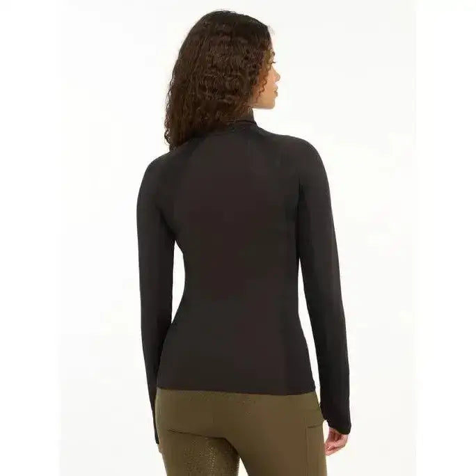 Lemieux Sara Snood Base Layer Black-Base Layers-Lemieux-UK 6-Black-Horsey Shopping