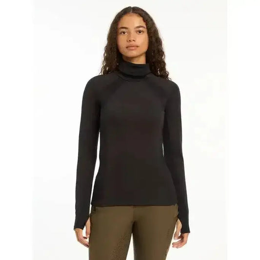 Lemieux Sara Snood Base Layer Black-Base Layers-Lemieux-UK 6-Black-Horsey Shopping