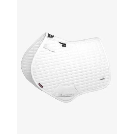 Lemieux Self-Cool Close Contact Square Arctic White-Saddle Pads-Lemieux-Large-White-Horsey Shopping
