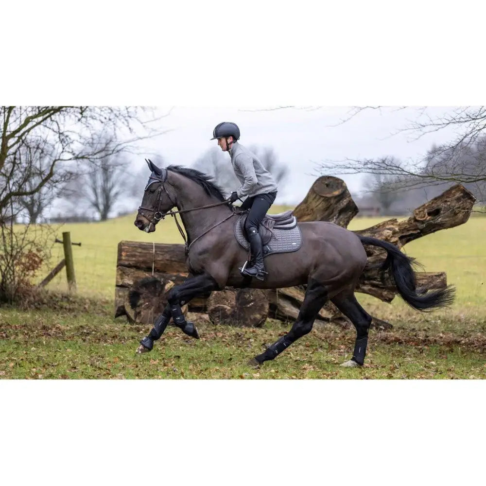 Lemieux Self-Cool Close Contact Square Polar Grey-Saddle Pads-Lemieux-Large-Grey-Horsey Shopping