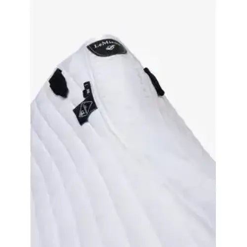 Lemieux Self-Cool Dressage Square Arctic White-Dressage Saddle Pads-Lemieux-Large-White-Horsey Shopping