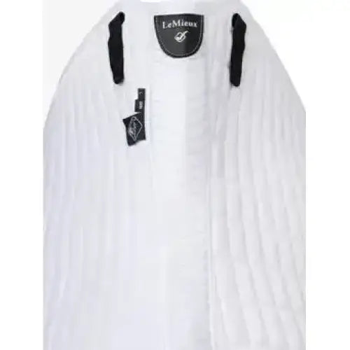 Lemieux Self-Cool Dressage Square Arctic White-Dressage Saddle Pads-Lemieux-Large-White-Horsey Shopping