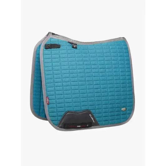 Lemieux Self-Cool Dressage Square Cool Blue-Dressage Saddle Pads-Lemieux-Cool Blue-Large-Horsey Shopping
