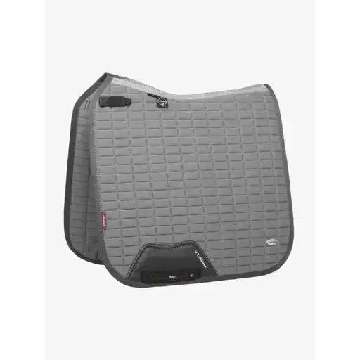 Lemieux Self-Cool Dressage Square Polar Grey-Dressage Saddle Pads-Lemieux-Large-Grey-Horsey Shopping
