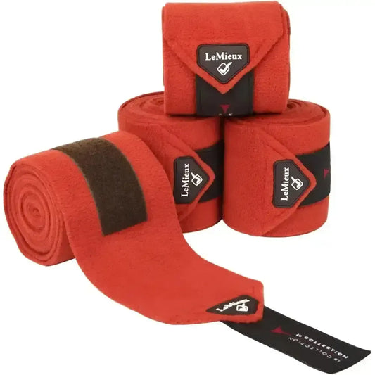 Lemieux Sienna Classic Polo Bandages Set of 4-Leg Bandages-Lemieux-Full-Horsey Shopping