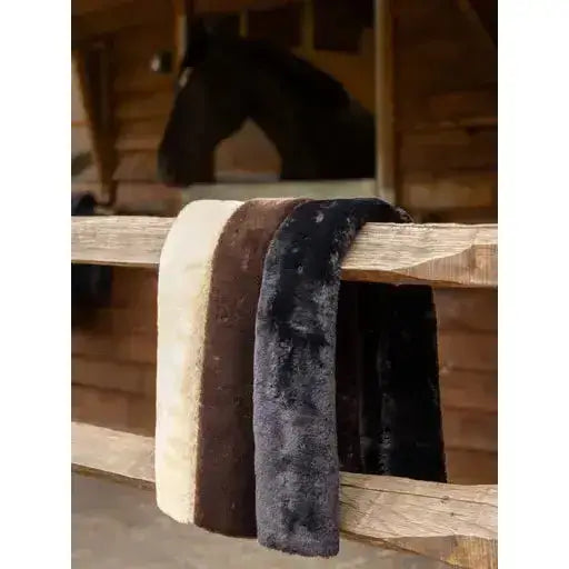 Lemieux Simuwool Breastgirth Cover Brown-Girth Sleeves-Lemieux-One Size-Brown-Horsey Shopping