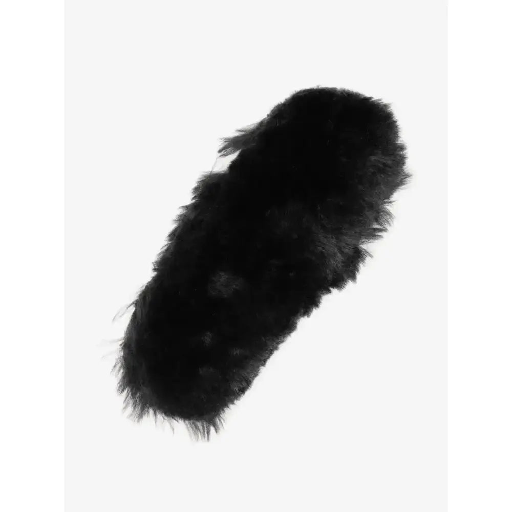 Lemieux Simuwool Chin/ Noseband Guard Black-Curb Chain Guards-Lemieux-One Size-Black-Horsey Shopping