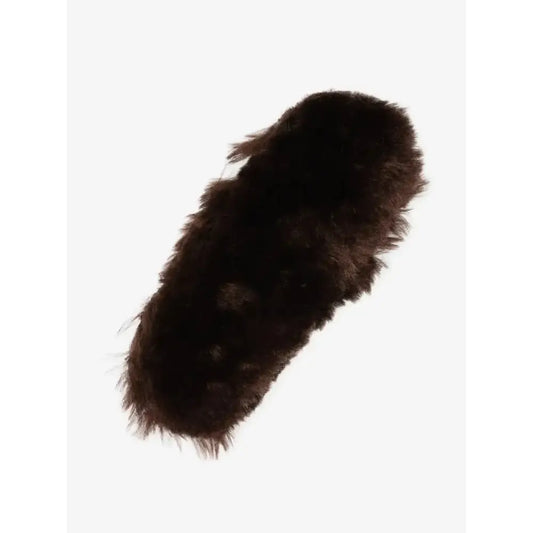Lemieux Simuwool Chin/ Noseband Guard Brown-Noseband Covers-Lemieux-One Size-Brown-Horsey Shopping