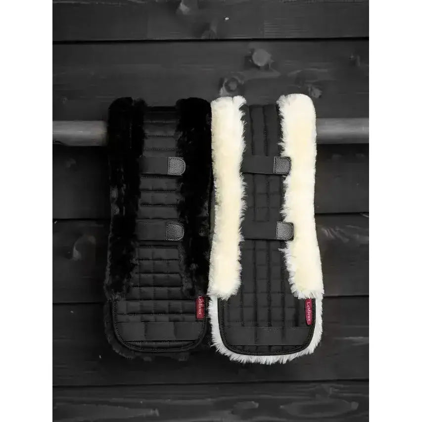 Lemieux Simuwool Dressage Girth Cover Natural-Girth Covers-Lemieux-Medium-Natural-Horsey Shopping