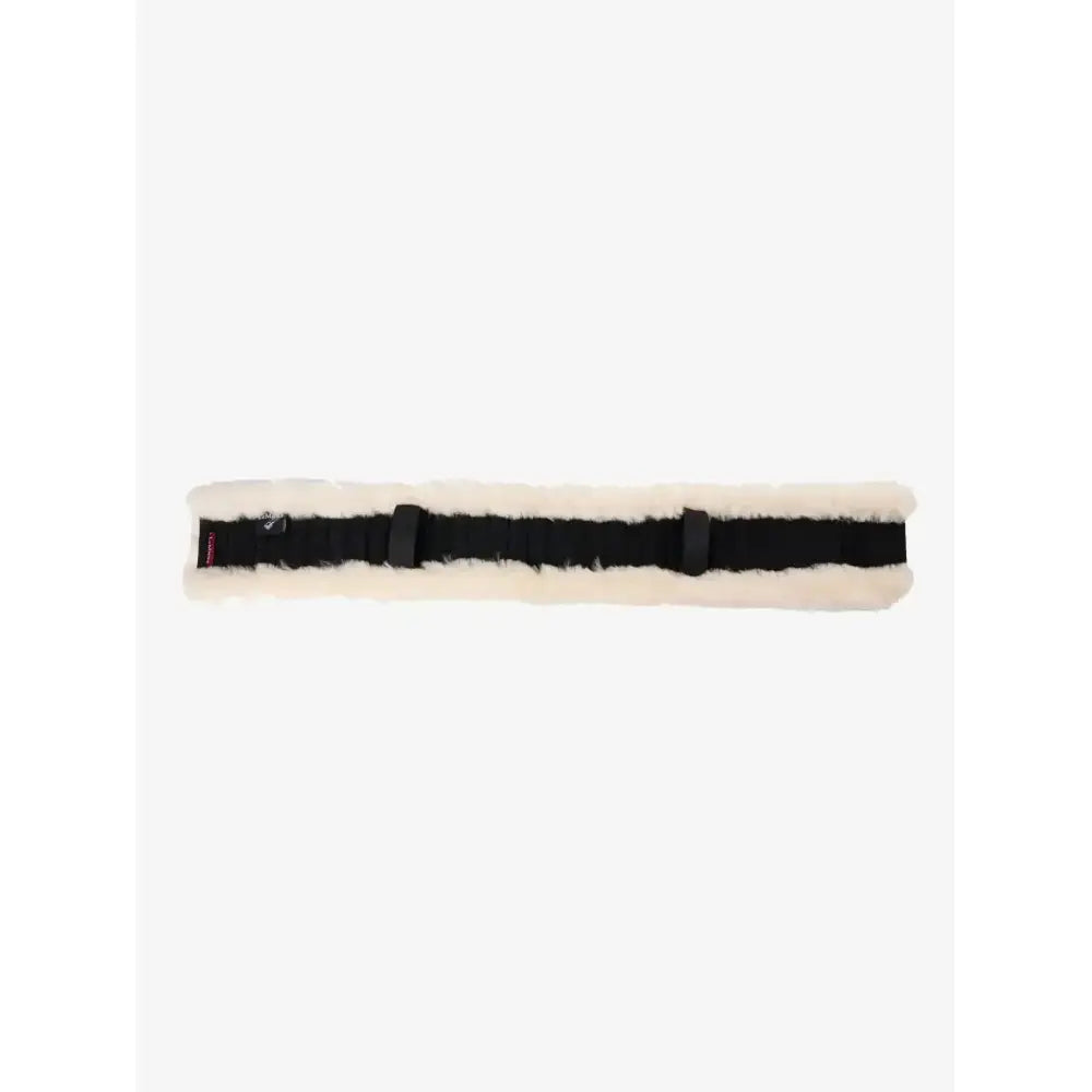 Lemieux Simuwool GP Girth Cover Black/Natural-Girth Covers-Lemieux-Medium-Black/Natural-Horsey Shopping