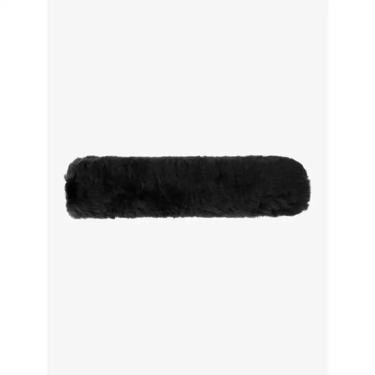 Lemieux Simuwool Noseband Cover Black-Noseband Covers-Lemieux-One Size-Black-Horsey Shopping