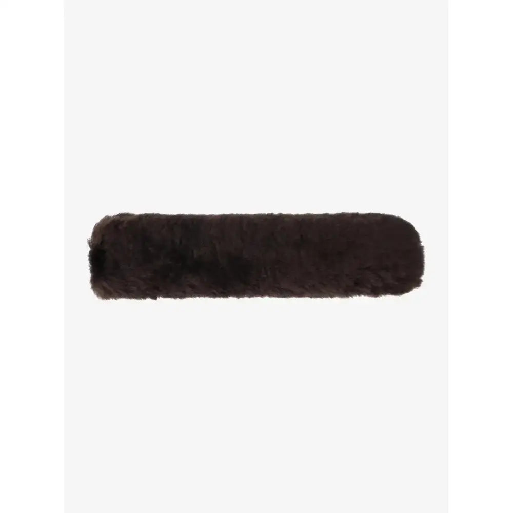 Lemieux Simuwool Noseband Cover Brown-Noseband Covers-Lemieux-One Size-Brown-Horsey Shopping