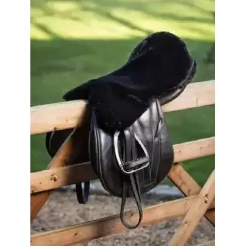Lemieux Simuwool Seat Saver Black-Seat Savers-Lemieux-One Size-Black-Horsey Shopping