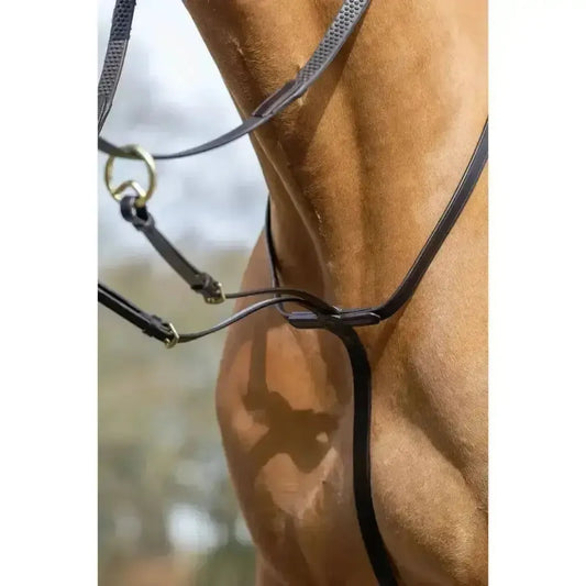 Lemieux Soft Rubber Reins-Reins-Lemieux-Brown-Cob-Horsey Shopping