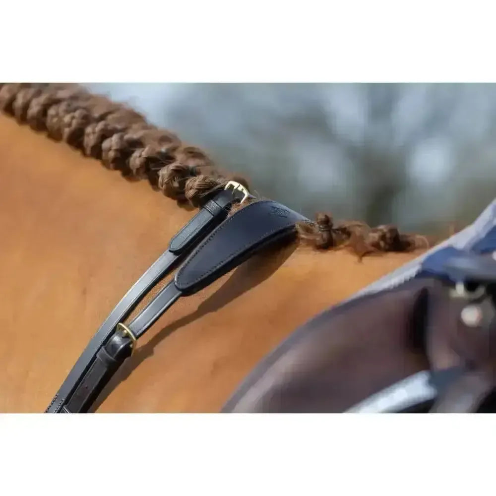 Lemieux Soft Rubber Reins-Reins-Lemieux-Black-Cob-Horsey Shopping